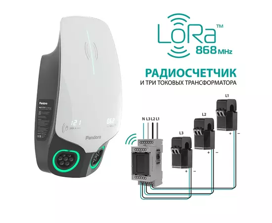 Купить Pandora Wall-E DUO LoRa AC 22+22 кВт в интернет магазине Alarmtrade.kz
