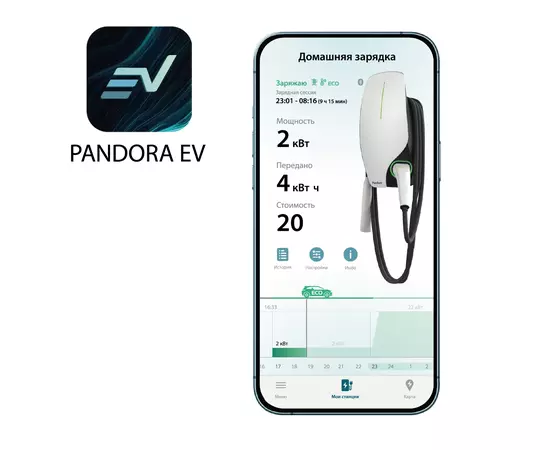 Купить Pandora Wall-E AC 22 кВт Home Edition, изображение 2 в интернет магазине Alarmtrade.kz